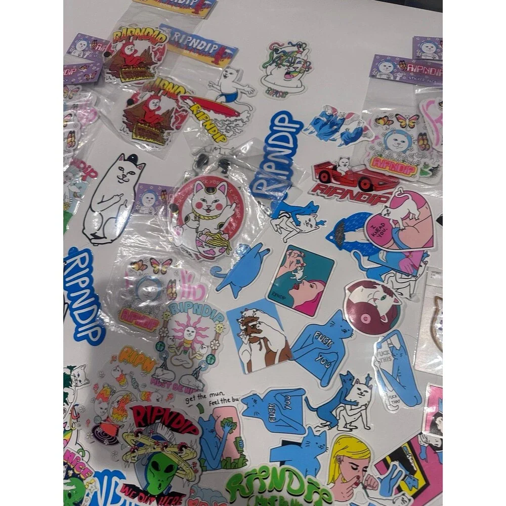 Ripndip Sticker Air Freshener Tattoo lot huge
